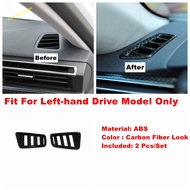 CJ7F Center Dashboard เครื่องปรับอากาศ Outlet Ac Vent ฝาครอบตกแต่ง Trim สำหรับ Peugeot 508 2019 - 20