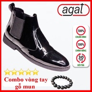 Agat Men's High-top Boots, Beautiful High Quality, Super Durable Stitched Sole, 3cm Height Increase,