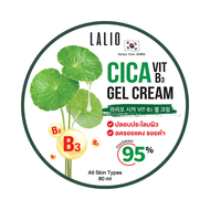 LALIO เจลครีมบำรุงผิวหน้า CICA VIT B3 GEL CREAM 80 มล. 1 ชิ้น