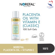 [Exp date : 12/2027] Norefal Placenta Oil + Vitamin E Softgel