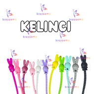 Kabel ties silikon karakter cable ties cord holder silicon pengikat kabel karakter lucu per 3 pcs