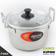 SERBU MURAH -  Panci Alumunium Maspion / Panci TL ukuran 16 Cm - 24 cm  / Panci Mie / Panci Rebus Su