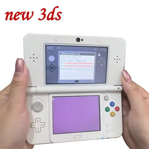Refurbished New 3DS Retro Handheld Video Game Console FBI Unlocked with SD Card Free Game Installati