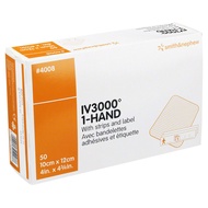 Smith & Nephew IV3000 1-Hand Central Line 10cm x 12cm 50's