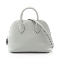 愛馬仕 Bolide 1923 迷你斜背包 W 075180CK Evercolor 藍色冰川色 SHW