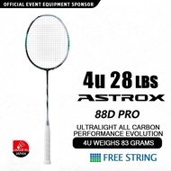 YY ASTROX 88D PRO Black Silver 3U/4U Best For Doubles Backcourt Namd High Elastic Shaft