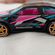 Hotwheels Loose Custom Rubber Tires TOYOTA AE86 Corolla