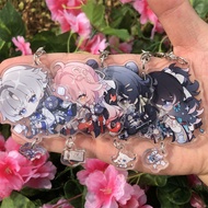 Game Wuthering Waves Pendant Figure Acrylic Keychain Keyring Collection Model Gifts Cosplay
