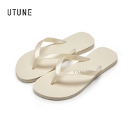 UTUNE Women's Flip-flops Beach Flat Slippers Simple Soft Anti-slip Outdoor Vacation Slippers
