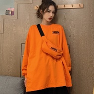 เก๋ไก๋หลวมเวอร์ชั่นเกาหลีของเสื้อกันหนาว bf ลมขี้เกียจ Sen top Explosive fashion casual jacket casua