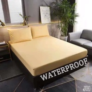 【READY STOCK!!】Waterproof Mattress Protector by Queen | King | size Bed Cover "Best Price in The segment"