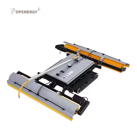 Automatic Autonomous Pv Panel Module Slide Roller System Cleaner Robot Solar Panel Cleaning Robot Dr