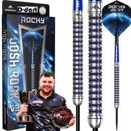 MISSION STEEL TIP DART - 22G/24G/26G Josh Rock V2 Silver Blue 95% Tungsten Darts (ARROW DART KELULI)