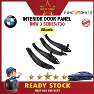 BMW 3 Series / F30 Interior Door Panel Pull Handle / PEMEGANG / BLACK / AUTO SPARE PART 1 SET 4PCS