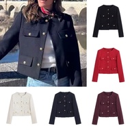 Tweed Blouse Premium 76991