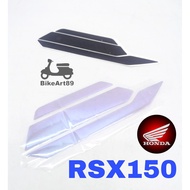 RSX150 Tinted Meter Sticker Honda RSX150 Rainbow Smoke Accessories Visor Radiator Exhaust Pipe RSX 1