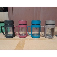 Glass Drinking Cup Glass Drinking Cup/ 4 Color Glass Cup/
