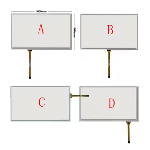 New 7 Inch Innolux AT070TN92 / AT070TN93 / AT070TN90 Touch Screen Digitizer Panel 165*100mm