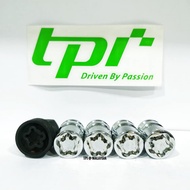 TPi Wheel Flower Lock Nut 36mm (4 Pcs)