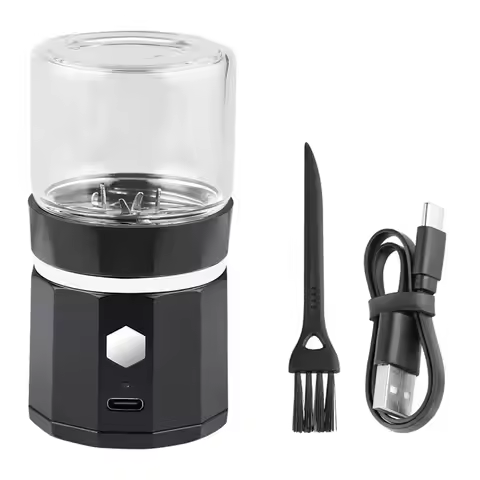 ASWUT-Pill Crusher Fine Powder Electric Grinder - Portable Cordless Pill Crusher For Travel, Easily 