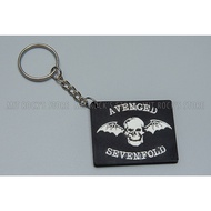 Avenged Sevenfold Keychain (A7X) - Keychain - rock band rubber Keychain - Thai Keychain