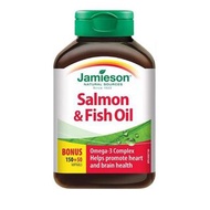 Jamieson 奧米加‐3 三文魚魚油 (1000 毫克) 加量裝 200粒  064642067050
