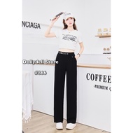 Dolly Women's Straight-Leg Pants Model D866 Elastic Waistband At The Back Good Quality Fabric Comfor