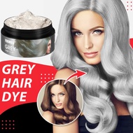 FORMBO Hair Color Wax Instant Washable Hair Dye Men Women DIY Hairstyle Blue Black White Gray Hair D
