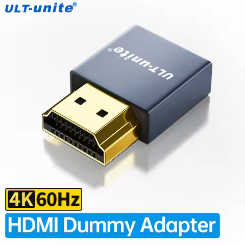 HDMI Dummy Plug 4K Headless Ghost Display Adapter Virtual Display Emulator Support 4K 60Hz 1080P 120