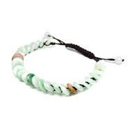 【正佳珠寶】翡翠 古錢平安手串 古錢翡翠手串 A貨緬甸玉 玉手鍊