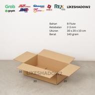 / Packing Cardboard 30x20x10 cm/ 30 x 20 x 10 cm Online Shop Box/ Packaging Box B Flute