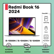 Xiaomi Redmi Book 16 2024 laptop with Intel i5 processor with up to 4.7GHz, 16GB RAM, 512GB or 1TB SSD storage