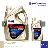 PTT Diesel Engine Oil Fully Synthetic 5W-40 (6L + 1L)