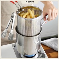 Tall & Mini Stainless Steel Tempura Deep Frying Oden Cooker Chicken French Fries Pot Pan Fry Goreng 