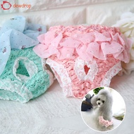 DEWDROP​ Dog Diaper Washable Reusable Pet Trousers Underwear Puppy Female Dog Dog Shorts