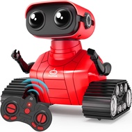 Robot Toys Remote Control Robot Toy Rechargeable Emo Robot with Auto-Demonstration Kids Robot RC Rob