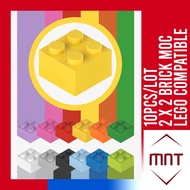 [MNT][BRICK MOC] 10pcs 2 x 2 Lego Compatible Building Bricks Blocks