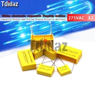 10pcs 275VAC capacitor X2 series 0.01UF ~ 2.2UF Polypropylene film capacitor New 10nf 100nf 150nf 20