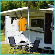 Awning Hooks for Patio 10X Outdoor Storage Hook RV Awning Hooks for Lights Camping Awning Accessory 