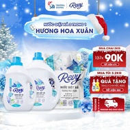 [GENUINE] REVY Spring Floral Long-lasting Laundry Detergent - Front-Load Laundry Detergent Large Can