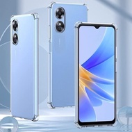Case Clear Airbag Armor Oppo A18 A17 A17K A16 A16E A16K A15 A12 A11K A5S A3S A5 2020 A7 A9 2020 A1K 