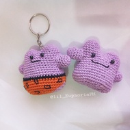 Ditto Crochet Amigurumi inspired by 'True Beauty' Kdrama | Keychain Keyring