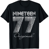 Men's cotton T-shirt Vintage 77 1977 Generation Gen X Birthday Year T-Shirt