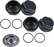 JDMON Trailer Bearing Hub Cap Compatible with Ranger Trail, Trailer Boat,Vortex, E-Z Replace 81143 4