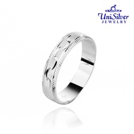 Unisilver 925 Sterling Wedding Ring (WR158-1001 295)