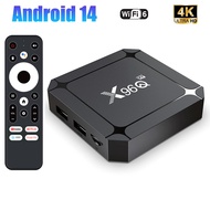 Smart TV Box X96Q Android 14 TV BOX Rockchip RK3518 Support 4K WIFI6 Streaming Media Player Android 