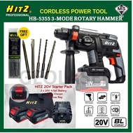 HITZ 20V HB-5355 Cordless 3 Mode Rotary Hammer ( Brushless Motor)
