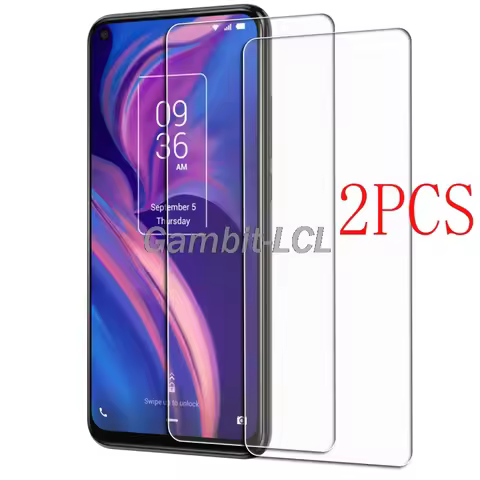 For TCL 10L 10 5G 6.53" Tempered Glass Protective FOR TCL PLEX T780H (HST780-3ALCEU1) Screen Protect