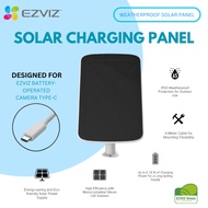 HIKVISON EZVIZ (Top Global Brand) CCTV Solar Charging Panel-E(TYPE C) Compatible with CB3/EB8 4G CAM