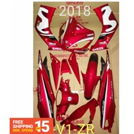 Coverset Yamaha 135LC ZR(movistar )Movistar 2018 LC135 HLD Coverset LCV1 LC135 V1 LC V1 Cover Set